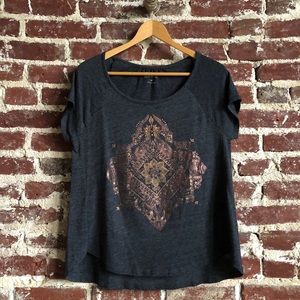 🌟 Lucky Brand Mandala Print Top